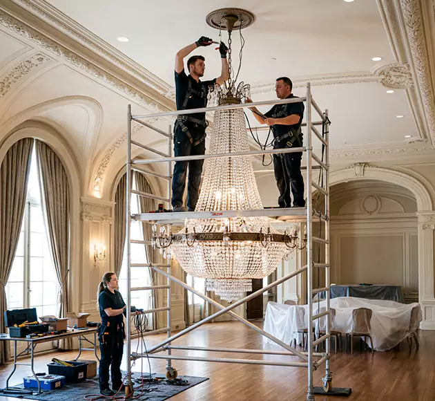 Professional Chandelier Installation: Your Local Fixture Team in Smyrna, TN